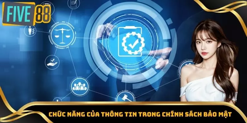Chính Sách Bảo Mật Five88 - Minh Bạch Và An Toàn Trong Giao Dịch 2 Chức năng của thông tin trong chính sách bảo mật
